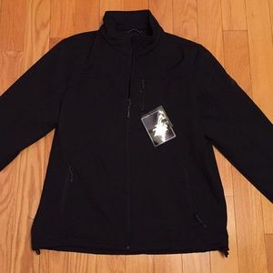 NWT Men’s all seasons jacket. Black, size large